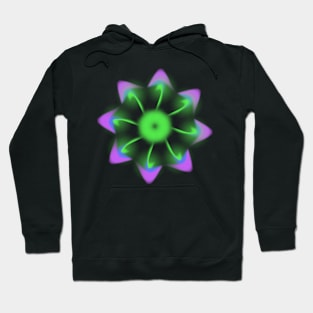 Purple and green mandala Hoodie